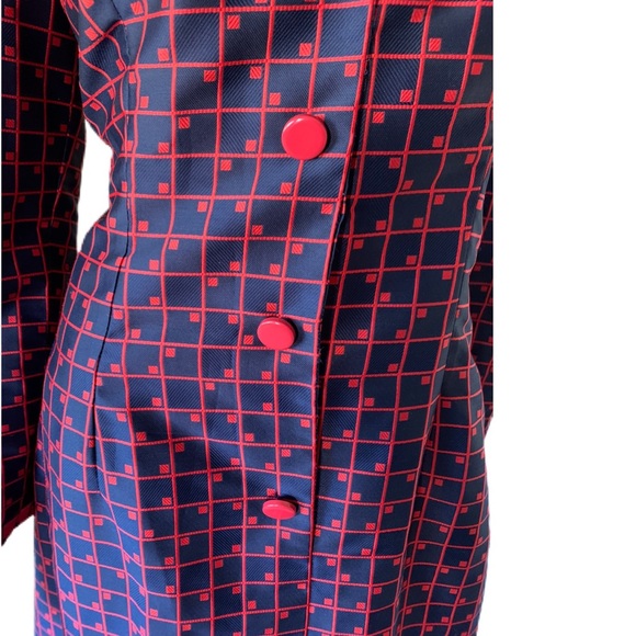 Vtg 60’s Mod Coat Dress Helga for Elizabeth Arden - Picture 7 of 7